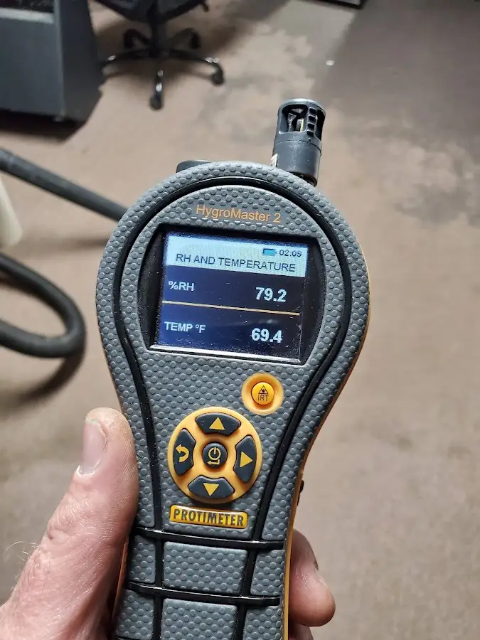 Moisture meter humidity assessment for Fire & Smoke Damage Restoration in Carthage