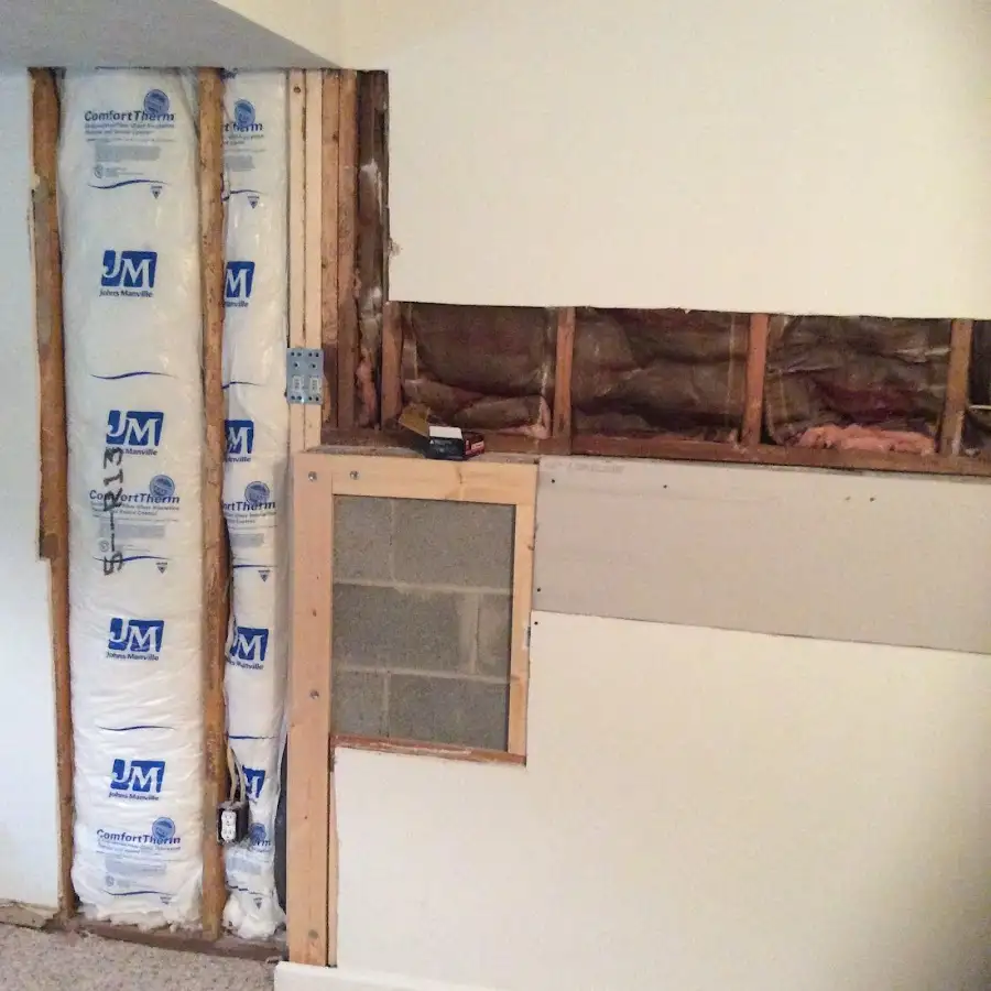 Wall insulation replacement during Structural Drying in Carthage